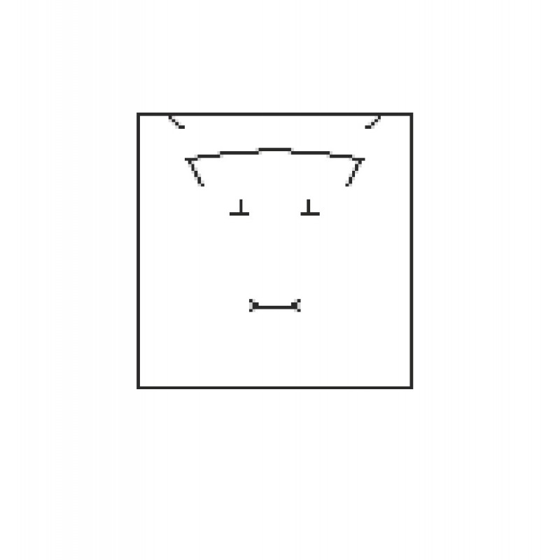 Caja HUESCA negra, collar/aderezo 167x167x33 mm.